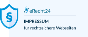 eRecht24 Siegel Impressum für rechtssichere Websites